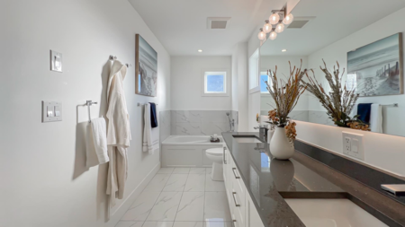 Powder Room Photo of 24 7167 116 Street, Delta, BC