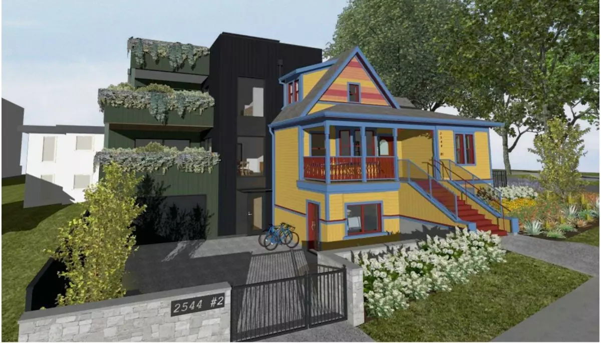 Living Room Photo of 2544 Columbia Street, Vancouver, BC