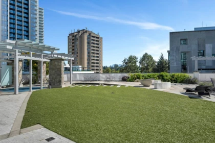Aerial View of 1709 13398 104 Avenue, Surrey, BC