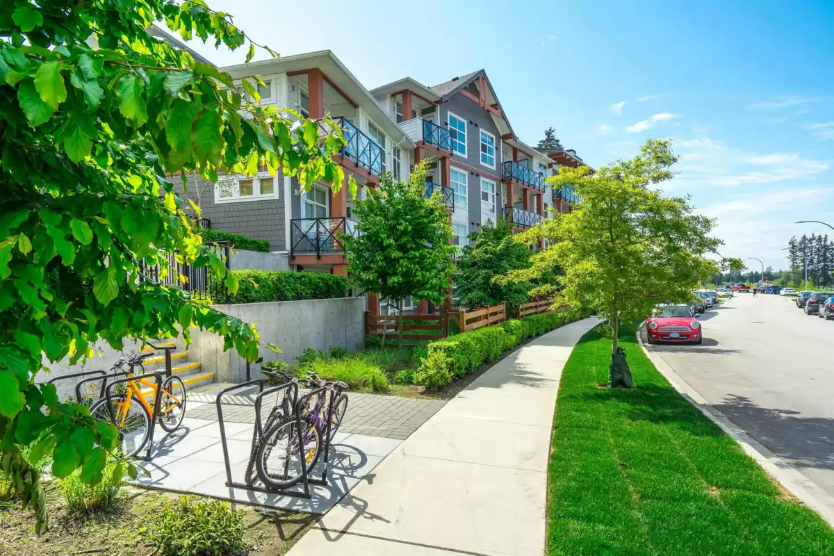 Exterior Rear Photo of 207 14550 Winter Crescent, Surrey, BC
