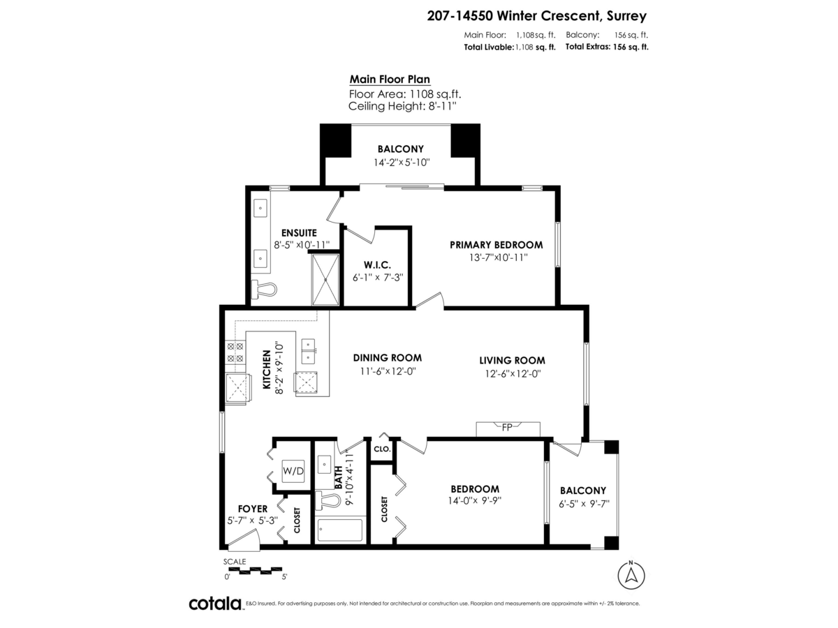 Playground / Recreational Area Near 207 14550 Winter Crescent, Surrey, BC
