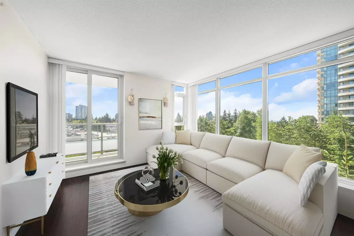 Family Room Photo of 506 6688 Arcola Street, Burnaby, BC