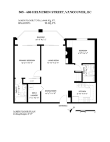 Swimming Pool Photo of 505 488 Helmcken Street, Vancouver, BC
