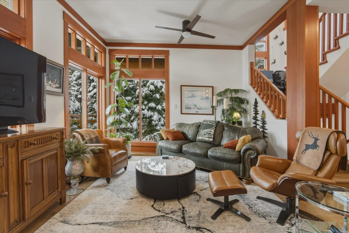 Family Room Photo of 23 2324 Taluswood Place, Whistler, BC