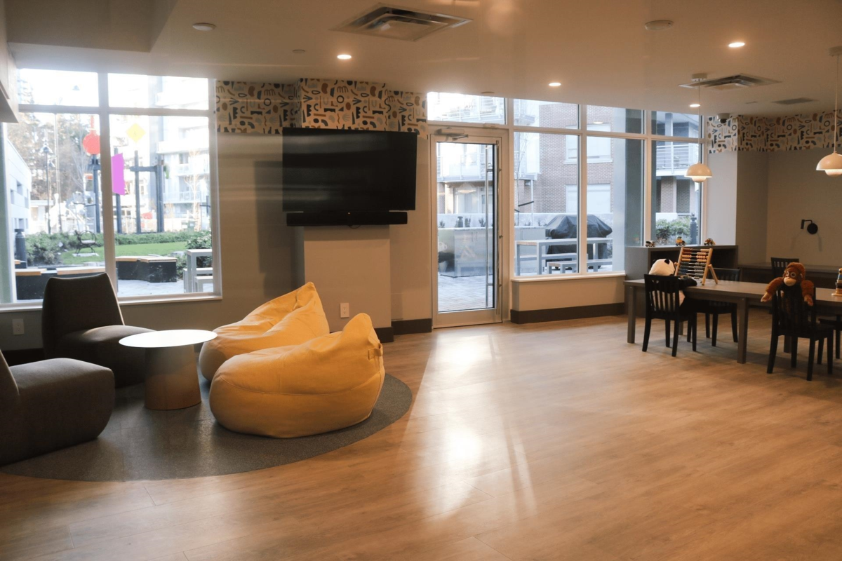 Aerial View of 1601 305 Morrissey Road, Port Moody, BC