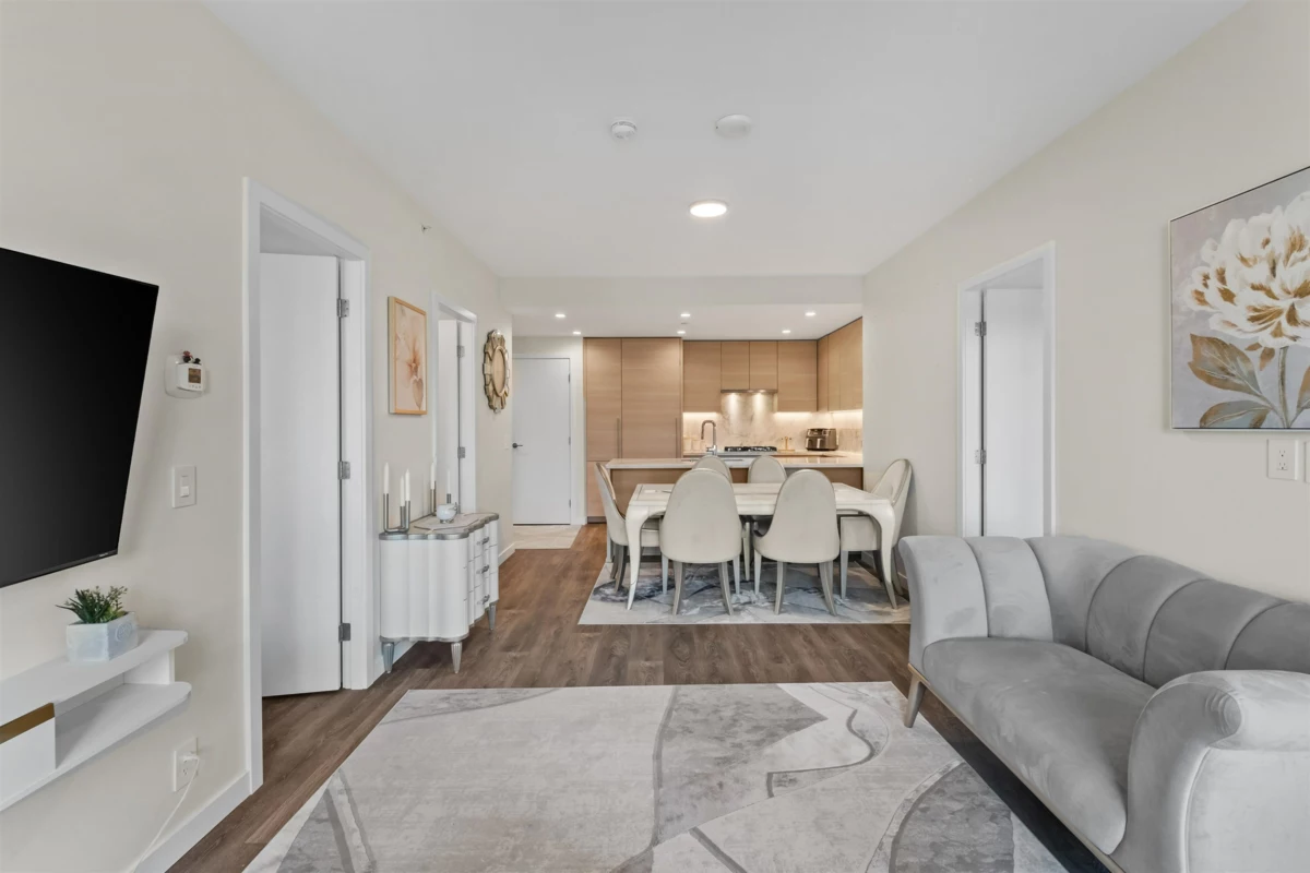 Kitchen Island Photo of 1601 305 Morrissey Road, Port Moody, BC