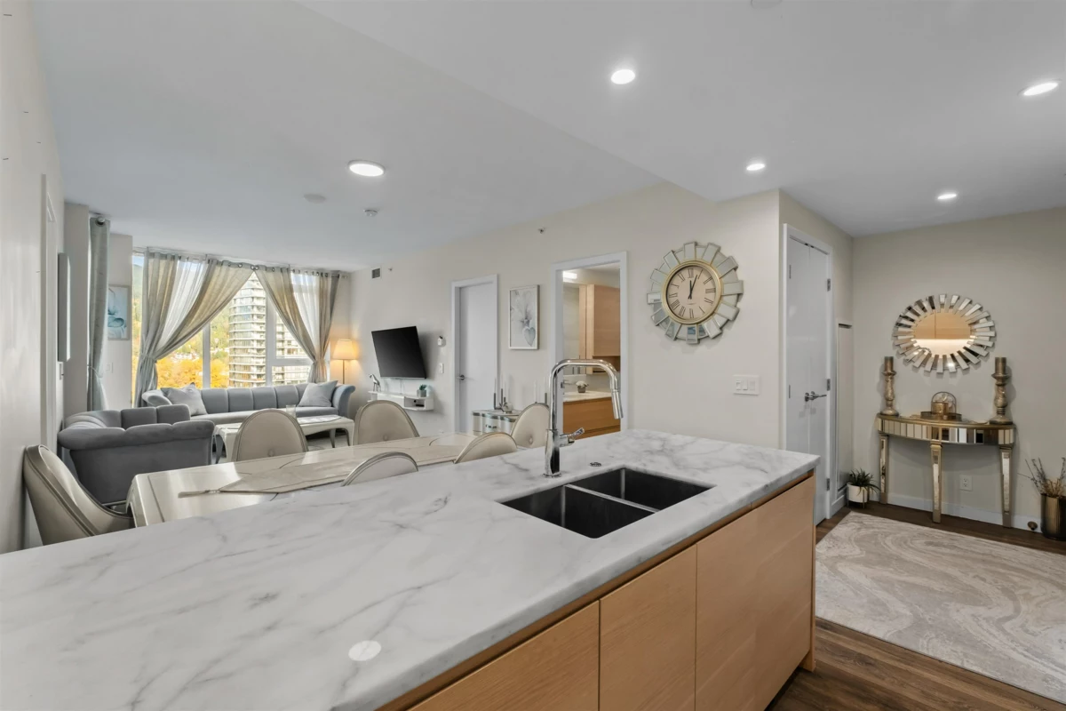 Living Room Photo of 1601 305 Morrissey Road, Port Moody, BC