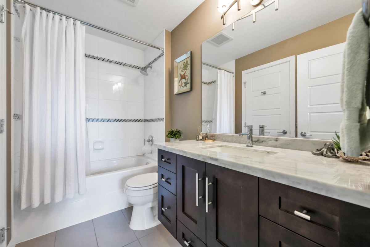 Guest Bathroom Photo of 309 23215 Billy Brown Road, Langley, BC