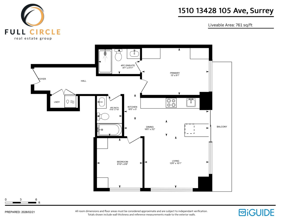 Office / Den Photo of 1510 13428 105 Avenue, Surrey, BC