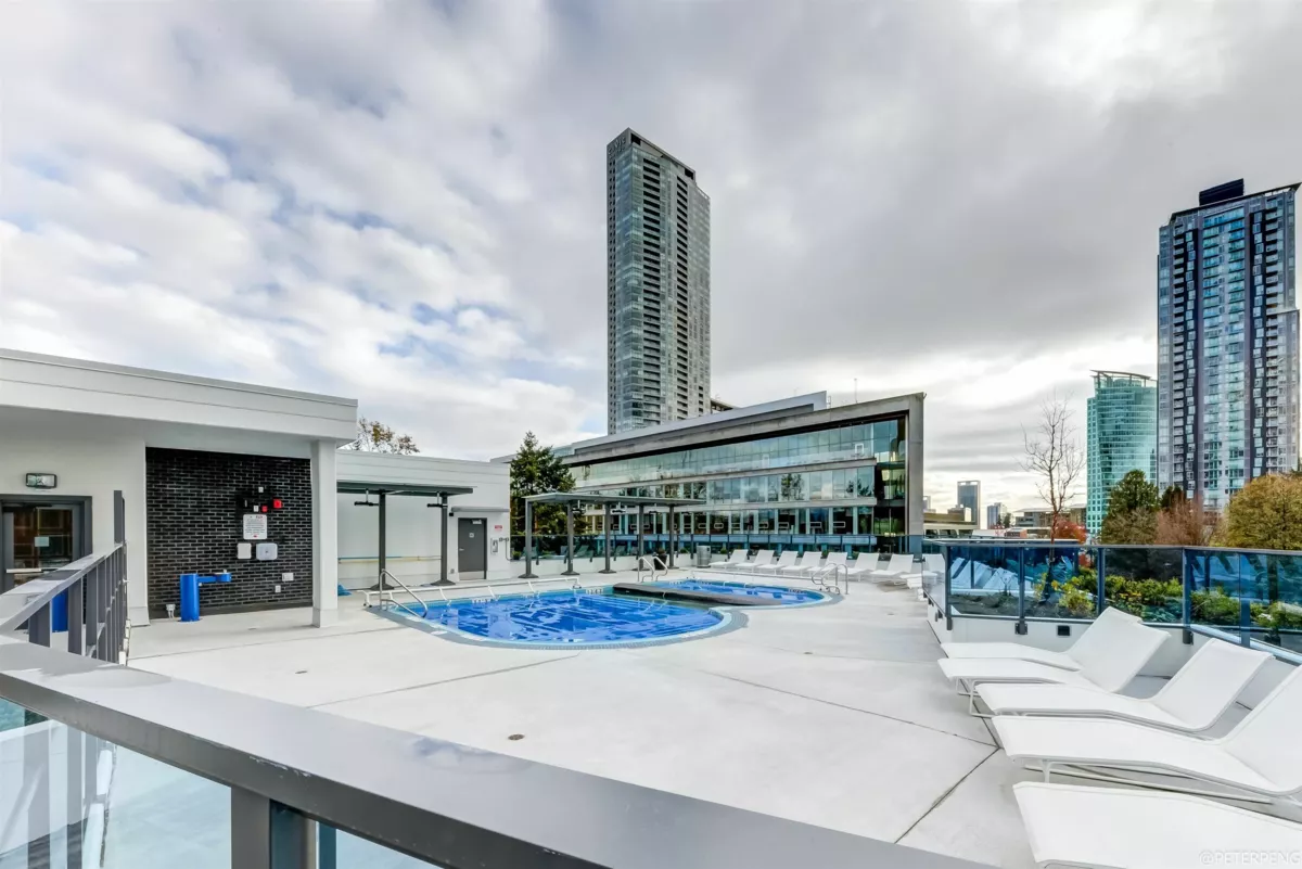 Outdoor Deck Photo of 1510 13428 105 Avenue, Surrey, BC