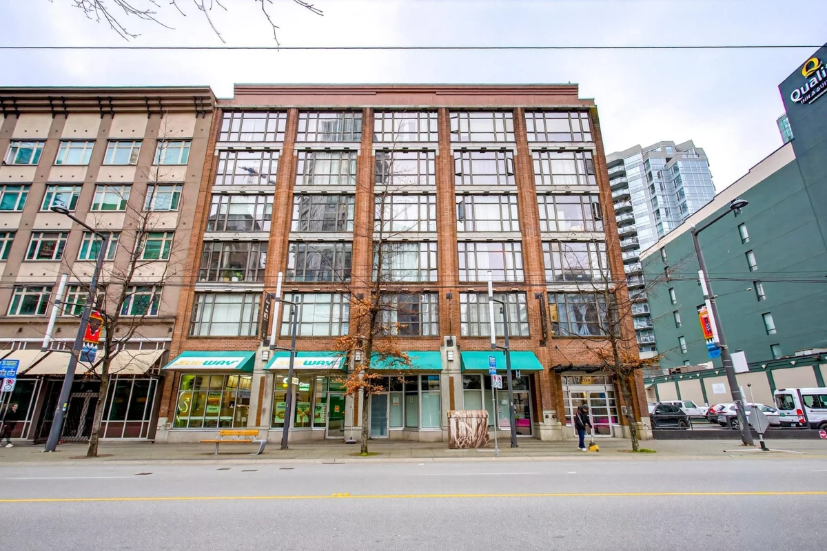 Exterior Rear Photo of 507 1249 Granville Street, Vancouver, BC