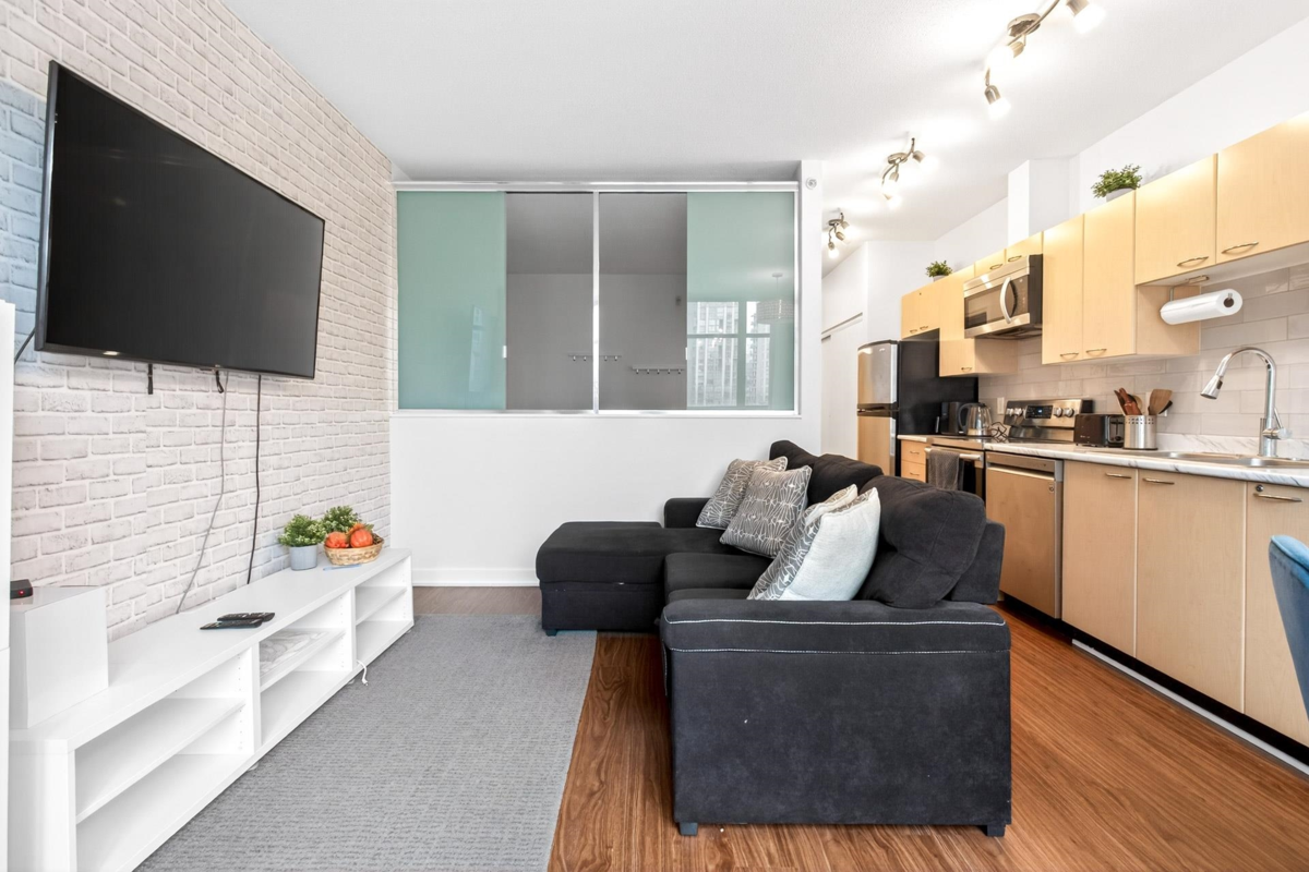 Kitchen Island Photo of 507 1249 Granville Street, Vancouver, BC