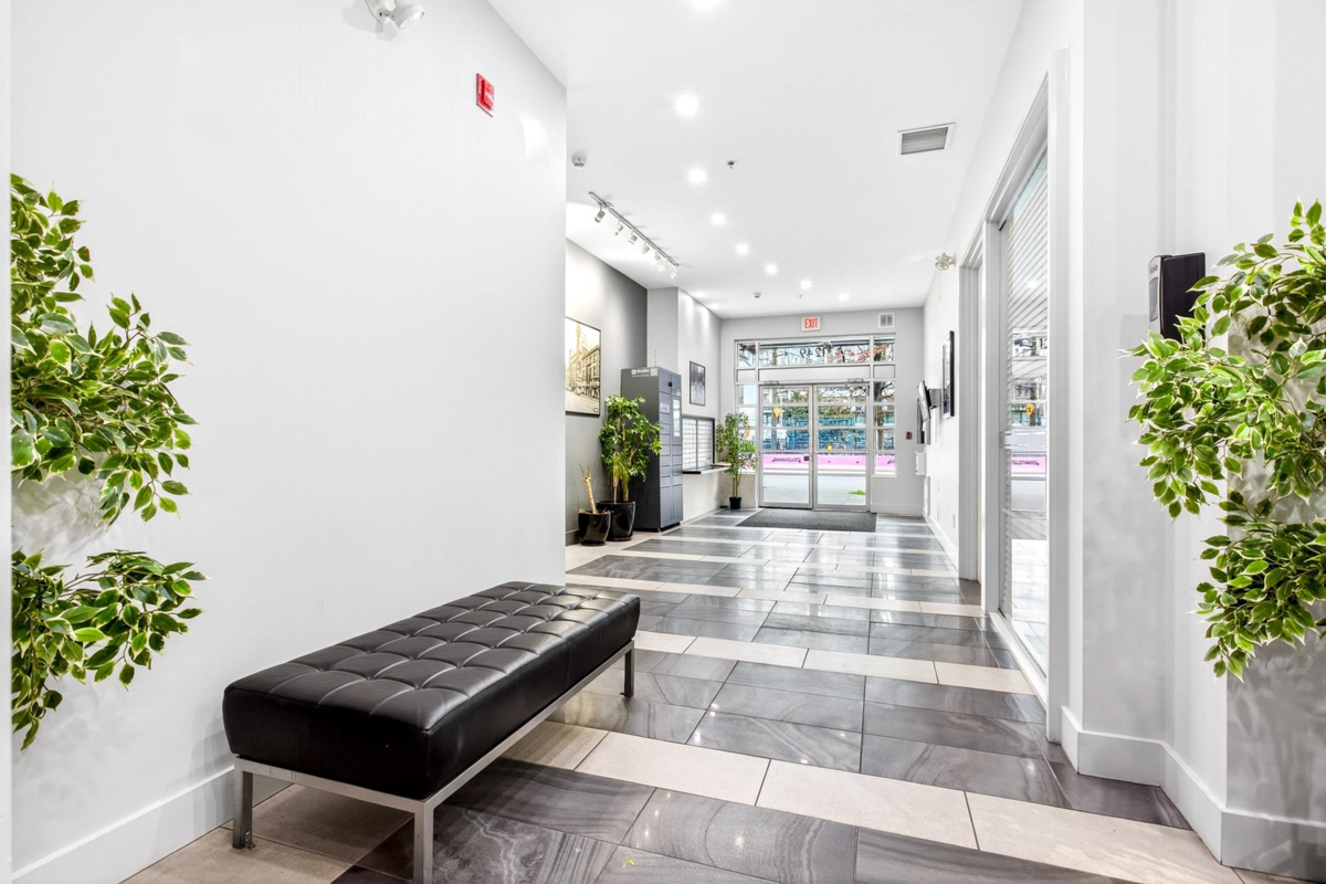 Living Room Photo of 507 1249 Granville Street, Vancouver, BC