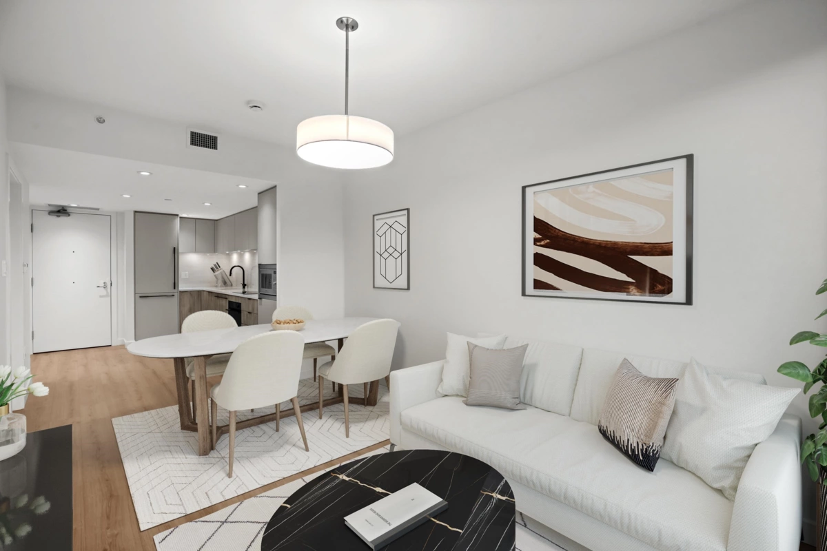 Exterior Rear Photo of 310 755 Harbourside Drive, North Vancouver, BC