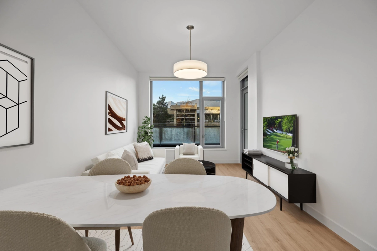 Family Room Photo of 310 755 Harbourside Drive, North Vancouver, BC