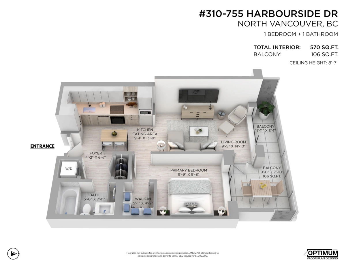 Garage Interior Photo of 310 755 Harbourside Drive, North Vancouver, BC