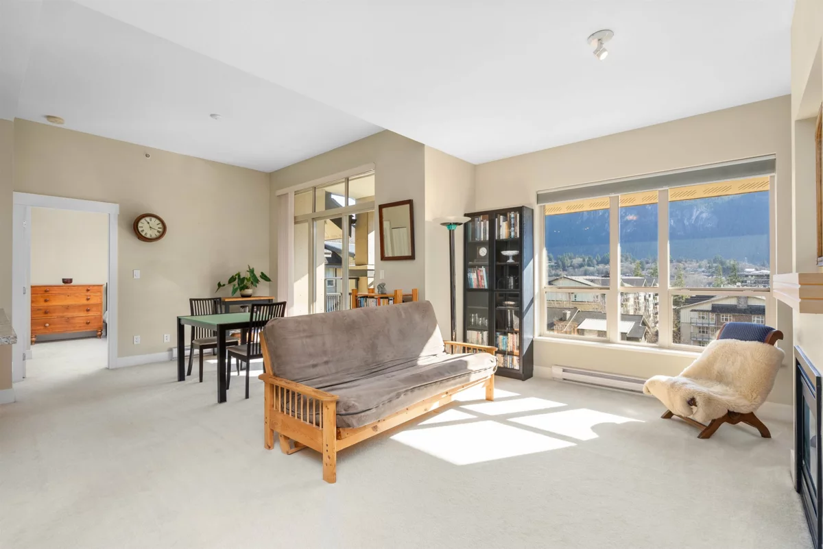 Kitchen Island Photo of 602 1211 Village Green Way, Squamish, BC