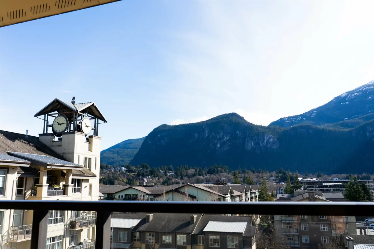 Outdoor Patio Photo of 602 1211 Village Green Way, Squamish, BC