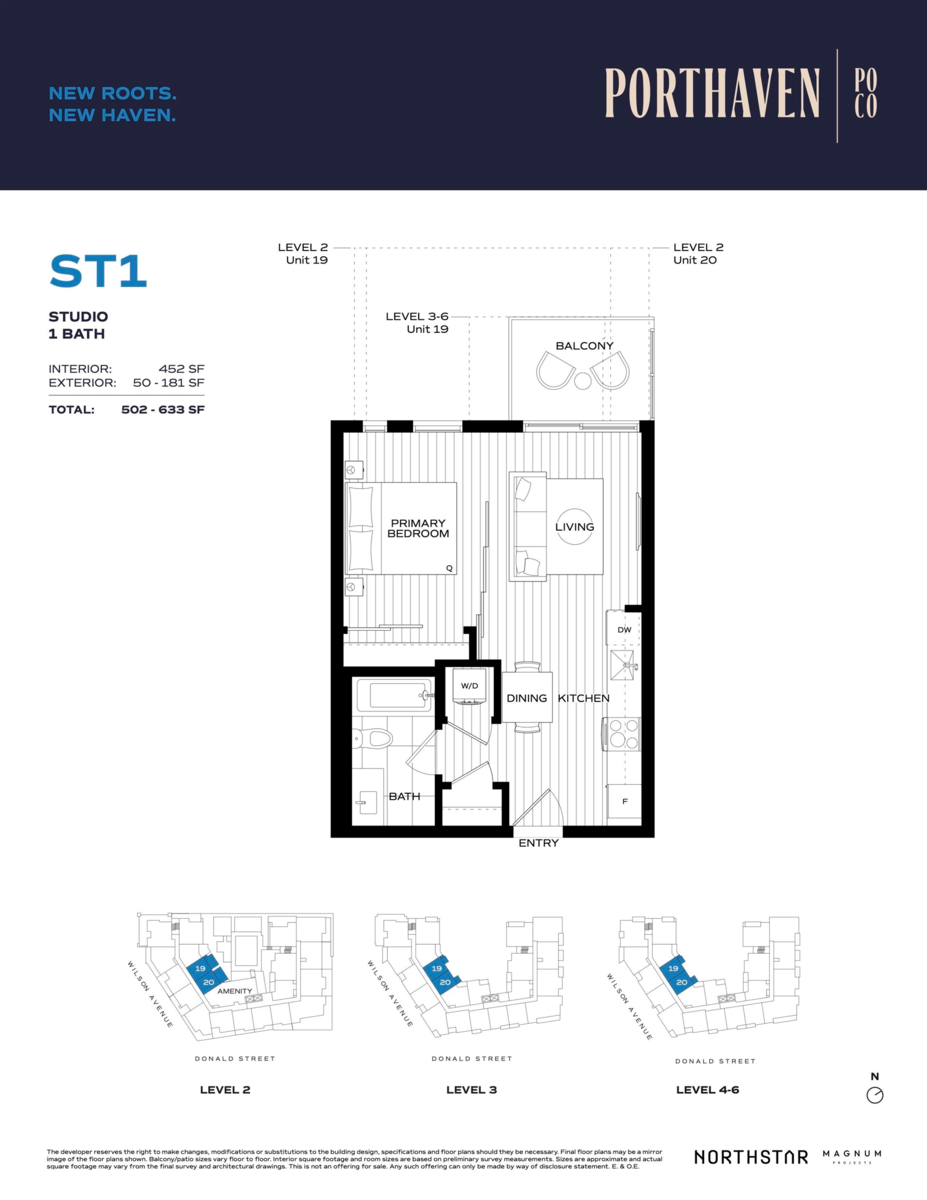 Exterior Rear Photo of 320 2525 Donald Street, Port Coquitlam, BC