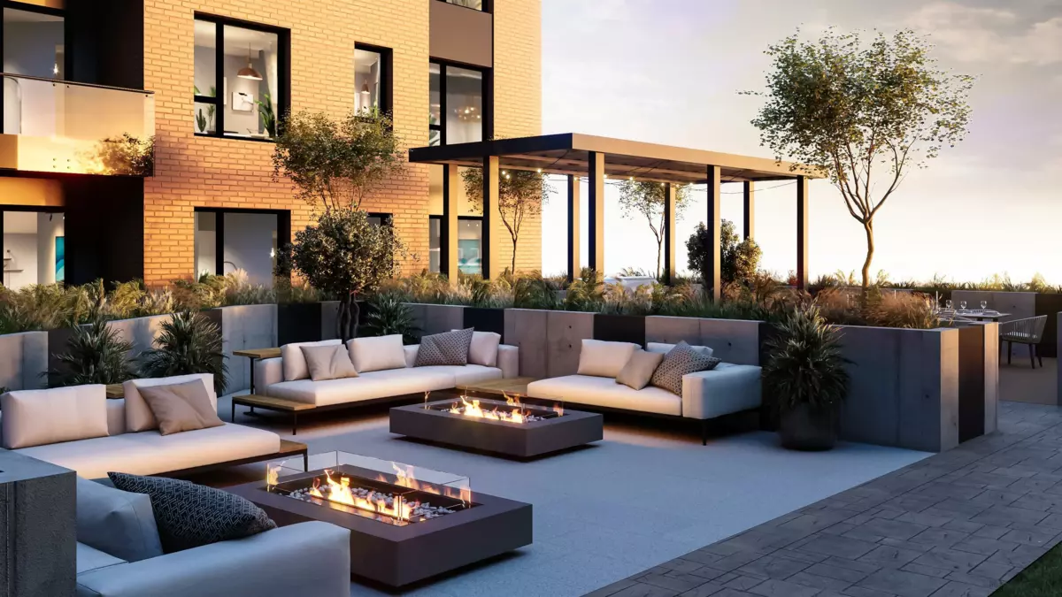 Living Room Photo of 320 2525 Donald Street, Port Coquitlam, BC