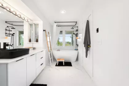 Garage Interior Photo of 1128 Fraserview Street, Port Coquitlam, BC