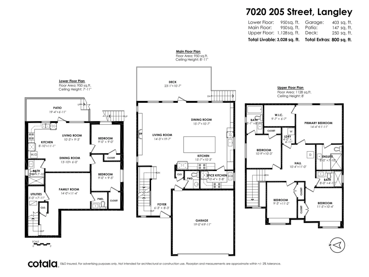 Exterior Rear Photo of 7020 205 Street, Langley, BC