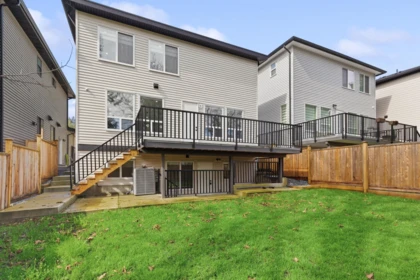 Aerial View of 7020 205 Street, Langley, BC