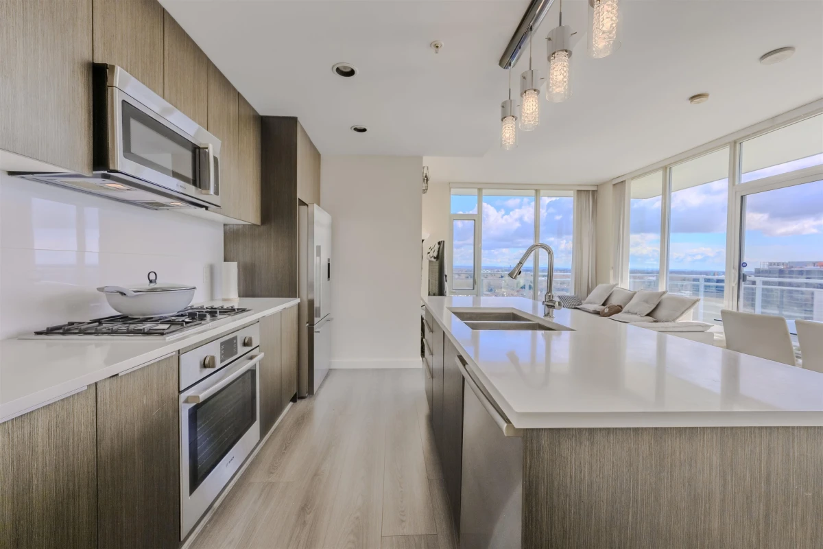 Dining Area Photo of PH 1705 8677 Capstan Way, Richmond, BC