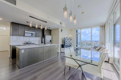Kitchen Photo of PH 1705 8677 Capstan Way, Richmond, BC