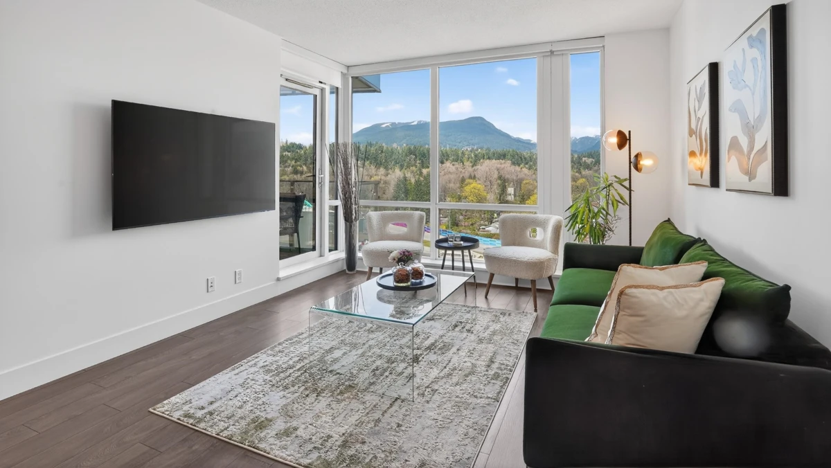 Dining Area Photo of 1401 1550 Fern Street, North Vancouver, BC