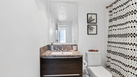 Guest Bathroom Photo of 1401 1550 Fern Street, North Vancouver, BC