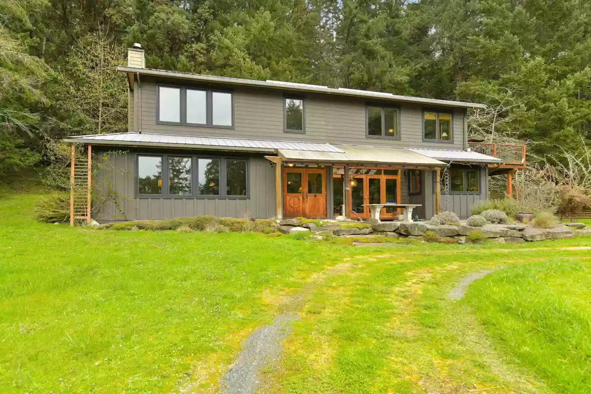 Exterior Rear Photo of 594 Horton Bay Road, Mayne Island, BC