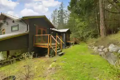 Backyard Photo of 594 Horton Bay Road, Mayne Island, BC