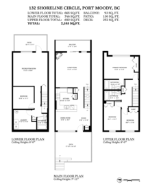 Street View Photo of 132 Shoreline Circle, Port Moody, BC