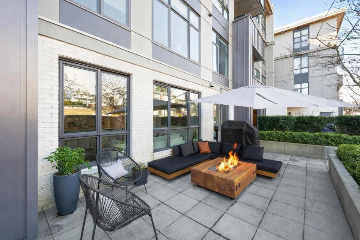 Exterior Rear Photo of 116 747 E 3rd Street, North Vancouver, BC