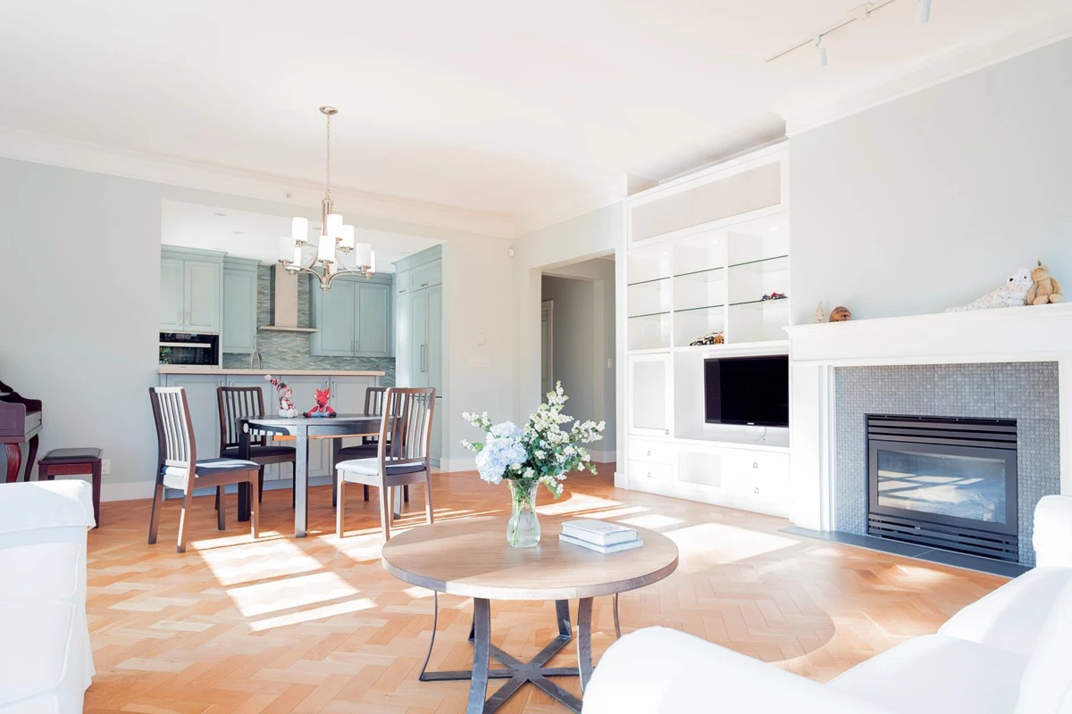 Living Room Photo of 501 4685 Valley Drive, Vancouver, BC