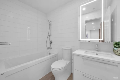 Basement Recreation Room Photo of 406 6398 Silver Avenue, Burnaby, BC