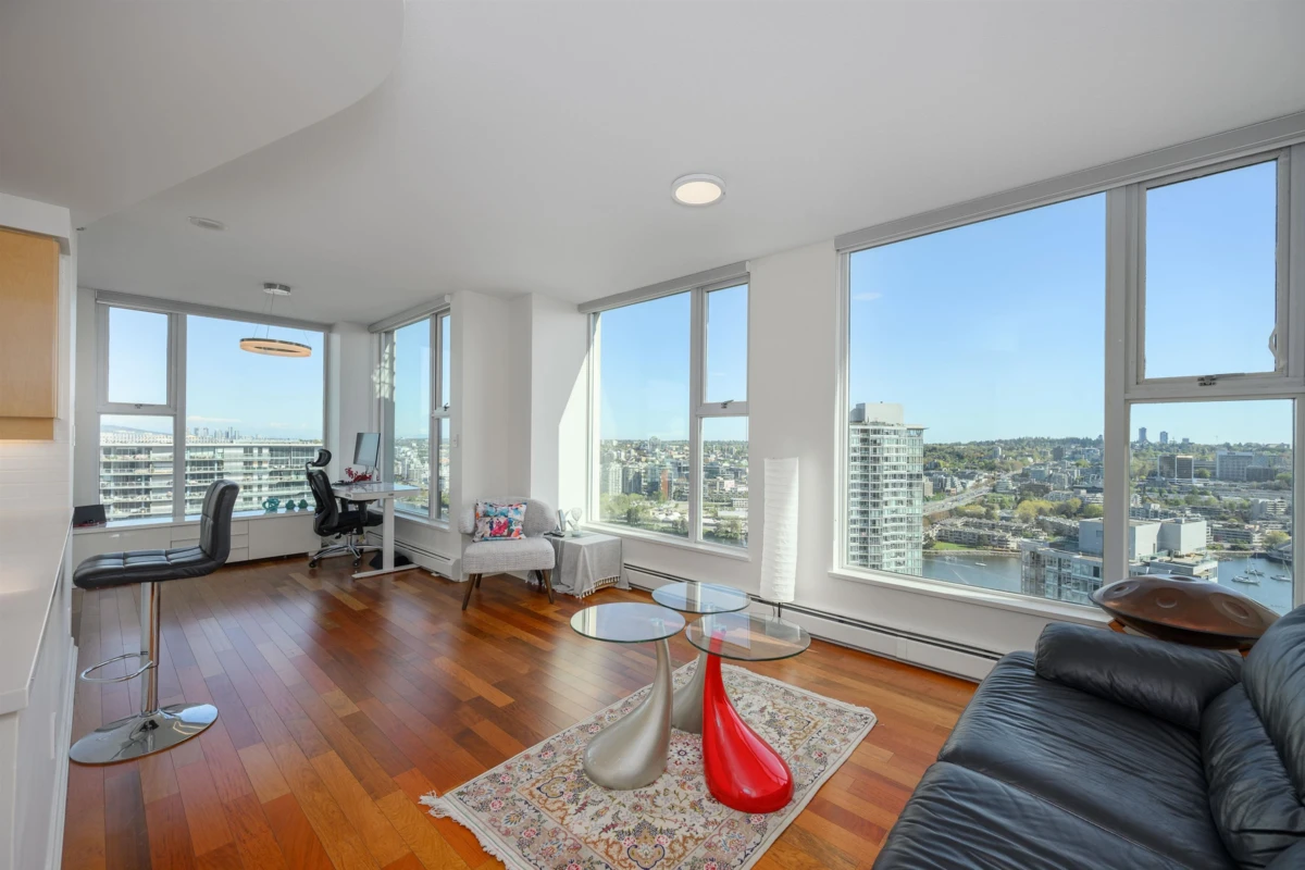 Family Room Photo of 3707 1009 Expo Boulevard, Vancouver, BC