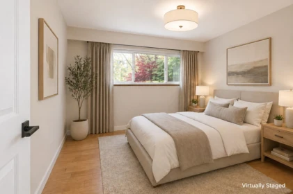 Aerial View of 3178 Garden Drive, Vancouver, BC