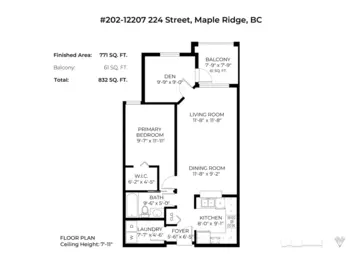 Mudroom Photo of 202 12207 224 Street, Maple Ridge, BC