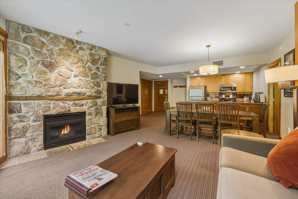 Dining Area Photo of 432C 2036 London Lane, Whistler, BC