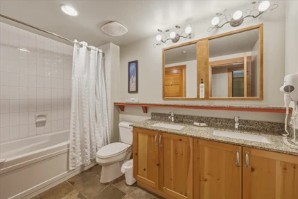 Basement Recreation Room Photo of 432C 2036 London Lane, Whistler, BC