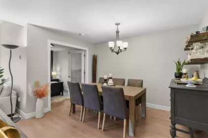 Kitchen Island Photo of 402 220 Newport Drive, Port Moody, BC