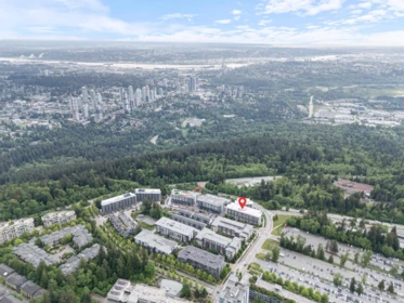 Aerial View of 317 9888 University Crescent, Burnaby, BC