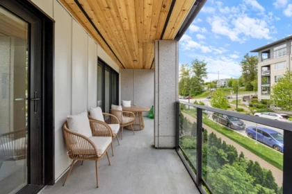 Outdoor Patio Photo of 317 9888 University Crescent, Burnaby, BC