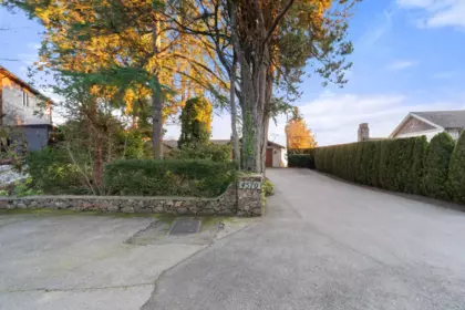 Backyard Photo of 4570 Woodgreen Court, West Vancouver, BC