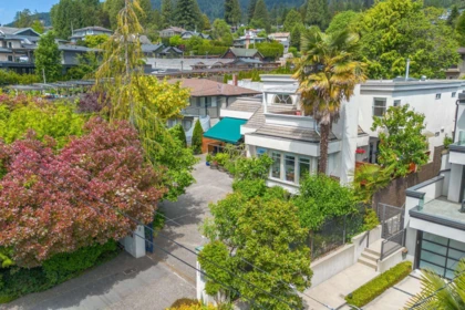 Aerial View of 2541 Marine Drive, West Vancouver, BC