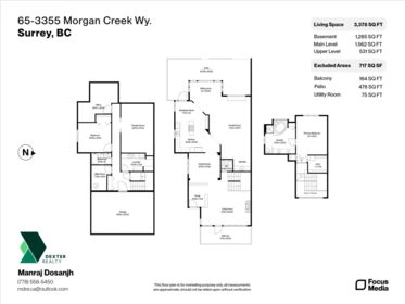 Staircase Photo of 65 3355 Morgan Creek Way, Surrey, BC