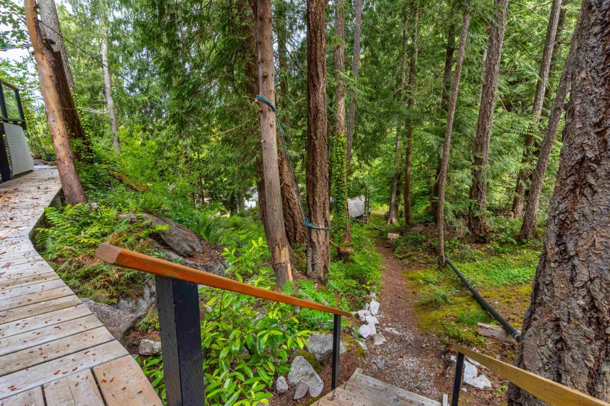 Exterior Rear Photo of 7536 Islets Place, Sechelt, BC