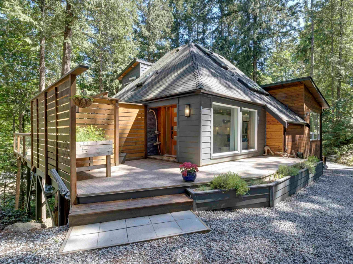 Exterior Rear Photo of 6165 Coracle Drive, Sechelt, BC